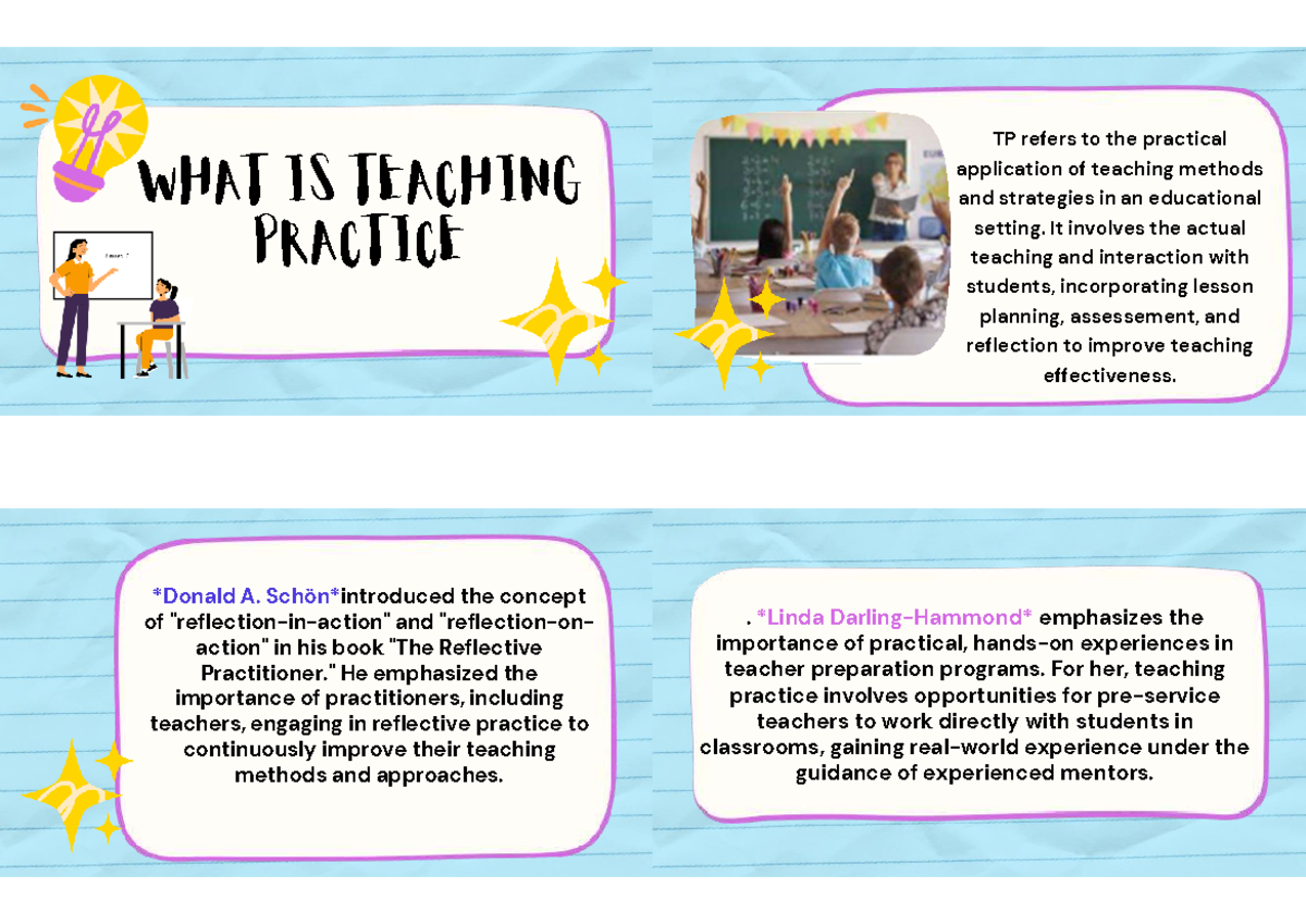 Teaching Practice (TP): Practical Application & Reflection in Education ...