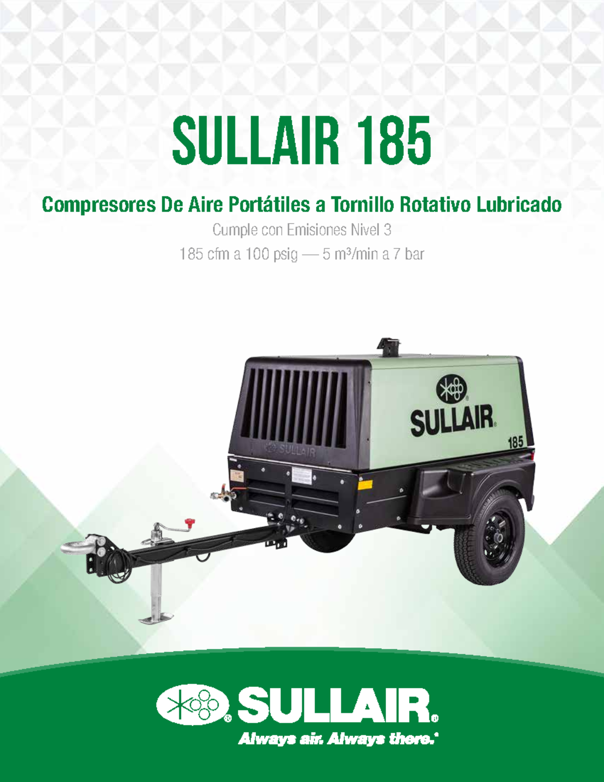 Sullair 185 - Ficha técnica equipos compresor - SULLAIR 185 Compresores ...