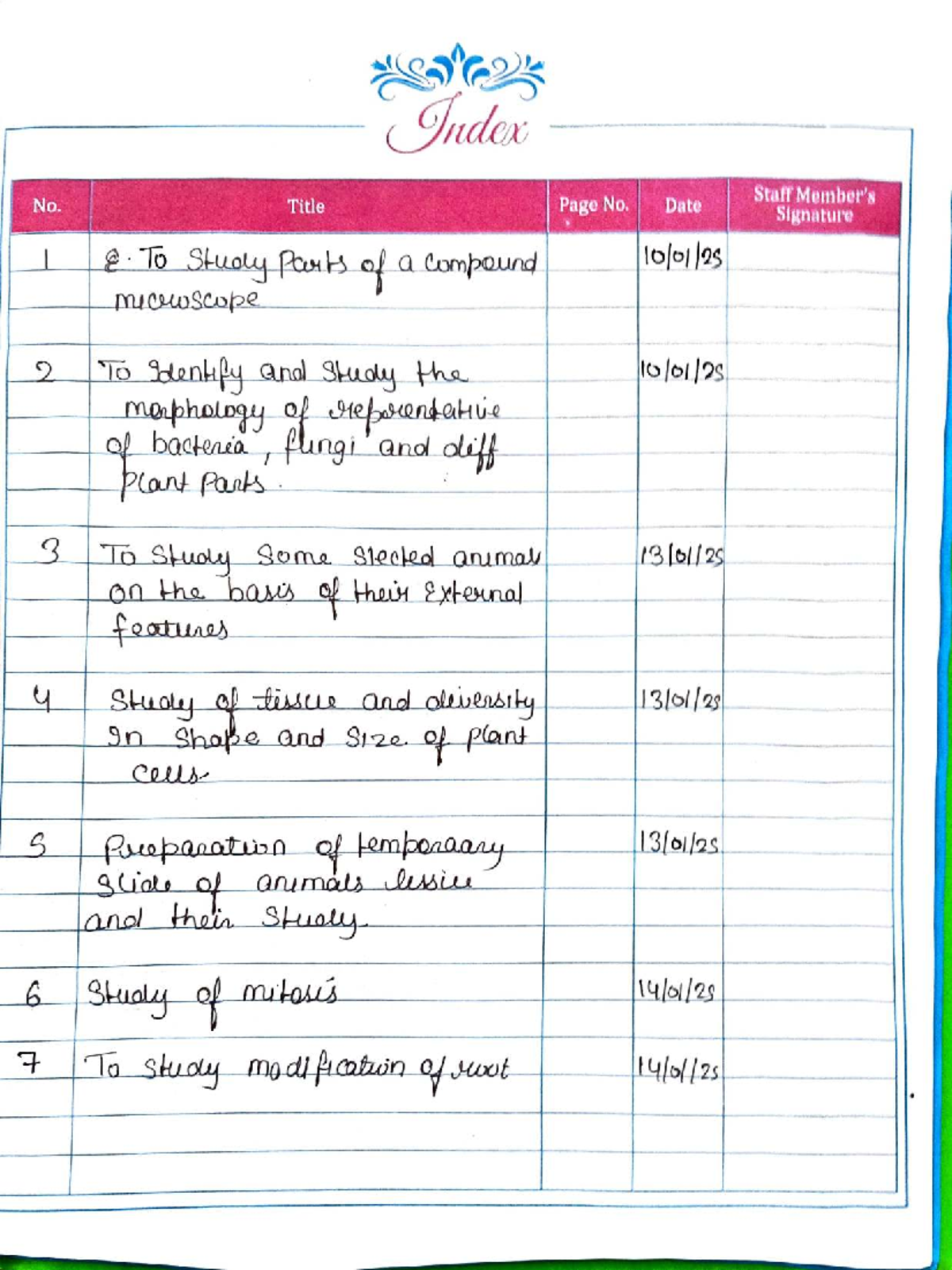 11th CBSE Biology Journal: Study of Microscopes, Cells, and Organisms ...