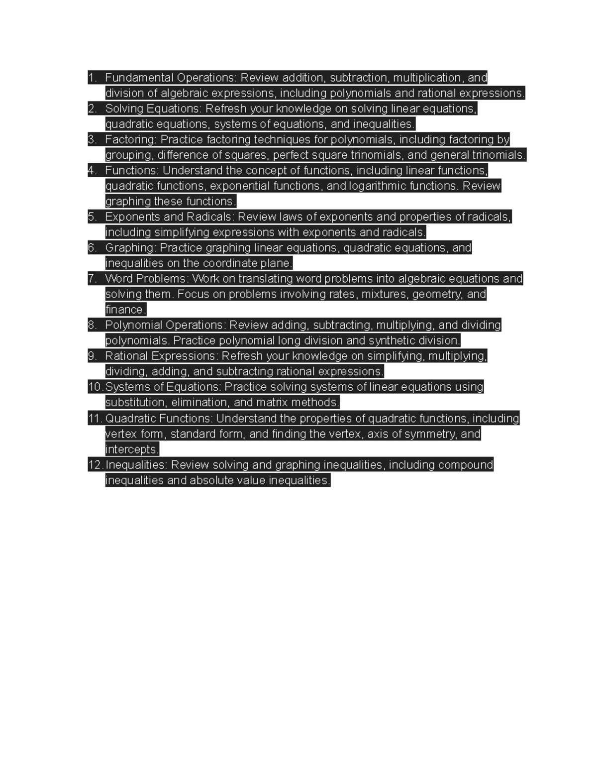 Reviewer 1-1 - Thankyouusoomuchh - Fundamental Operations: Review ...