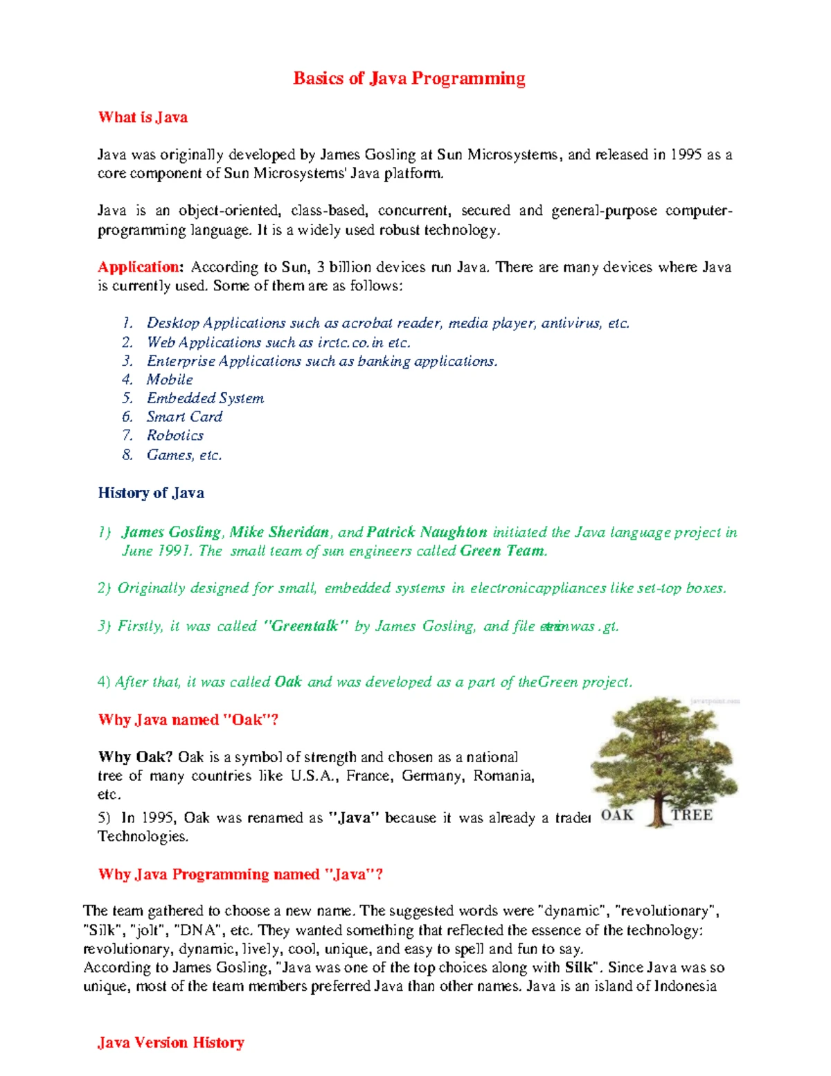 Java Unit IV Study Notes: Multi-threading & Generic Programming ...