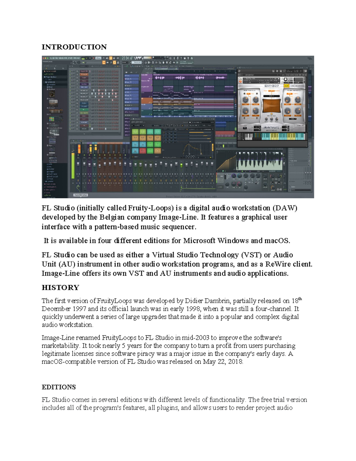 FL Studio Overview: Features, Editions, and Applications in Music ...