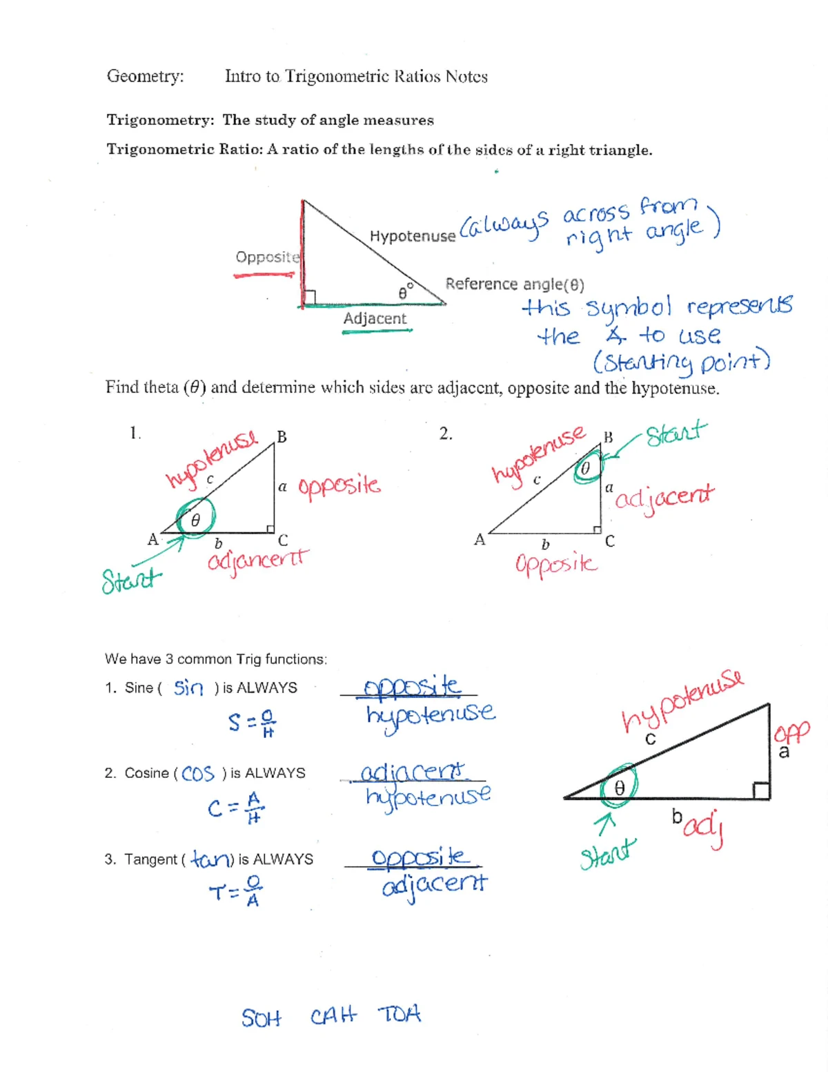 Geometry Notes on Polygons: Day 2 Key Formulas and Theorems - Studocu