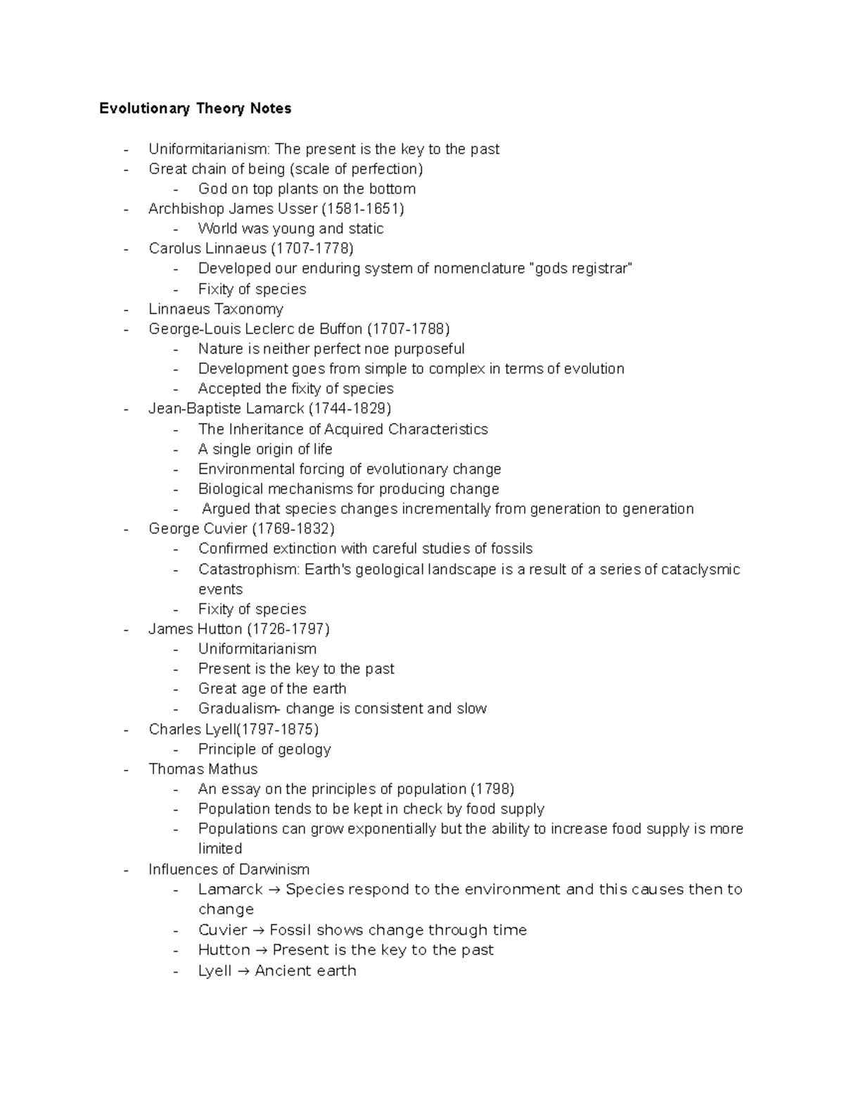 EVOLUTION 101: Key Concepts in Evolutionary Theory Notes - Studocu