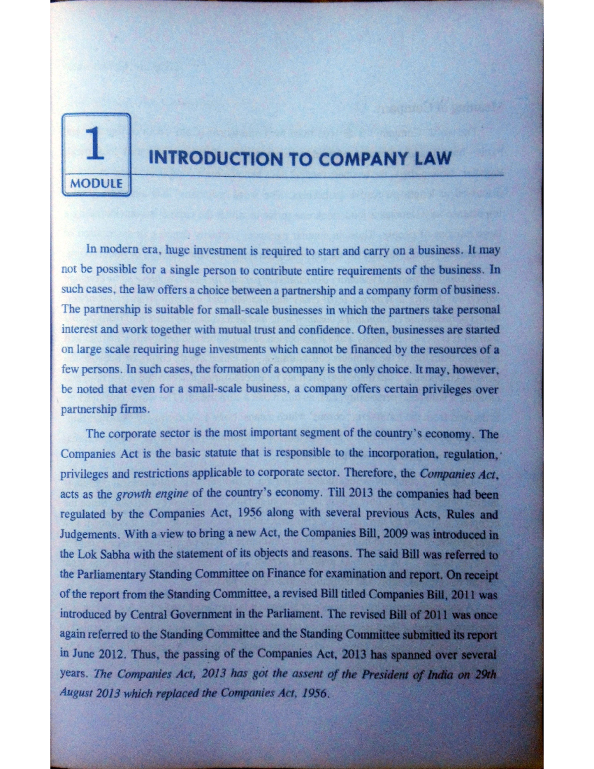 Introduction to Company Law: Key Concepts and Regulations (CL101) - Studocu