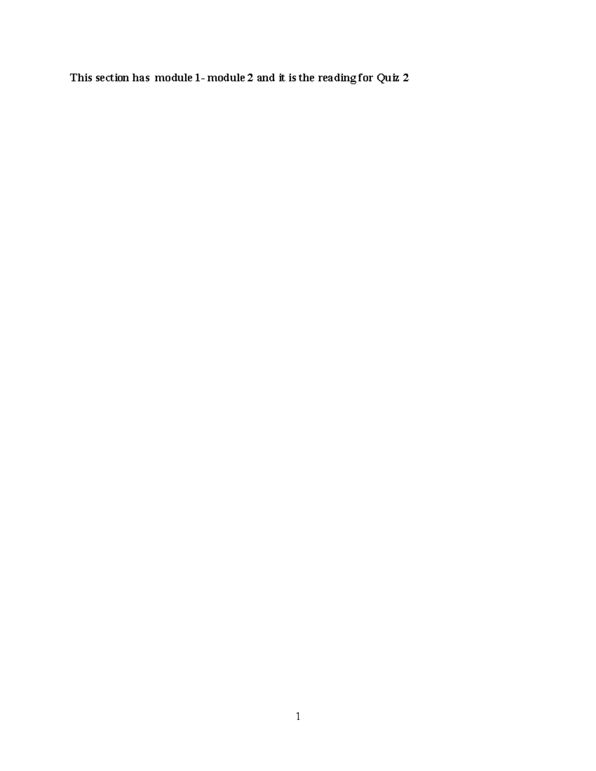Monitoring and evaluation Quiz 1 module 1 and 2 March 2024 - This ...