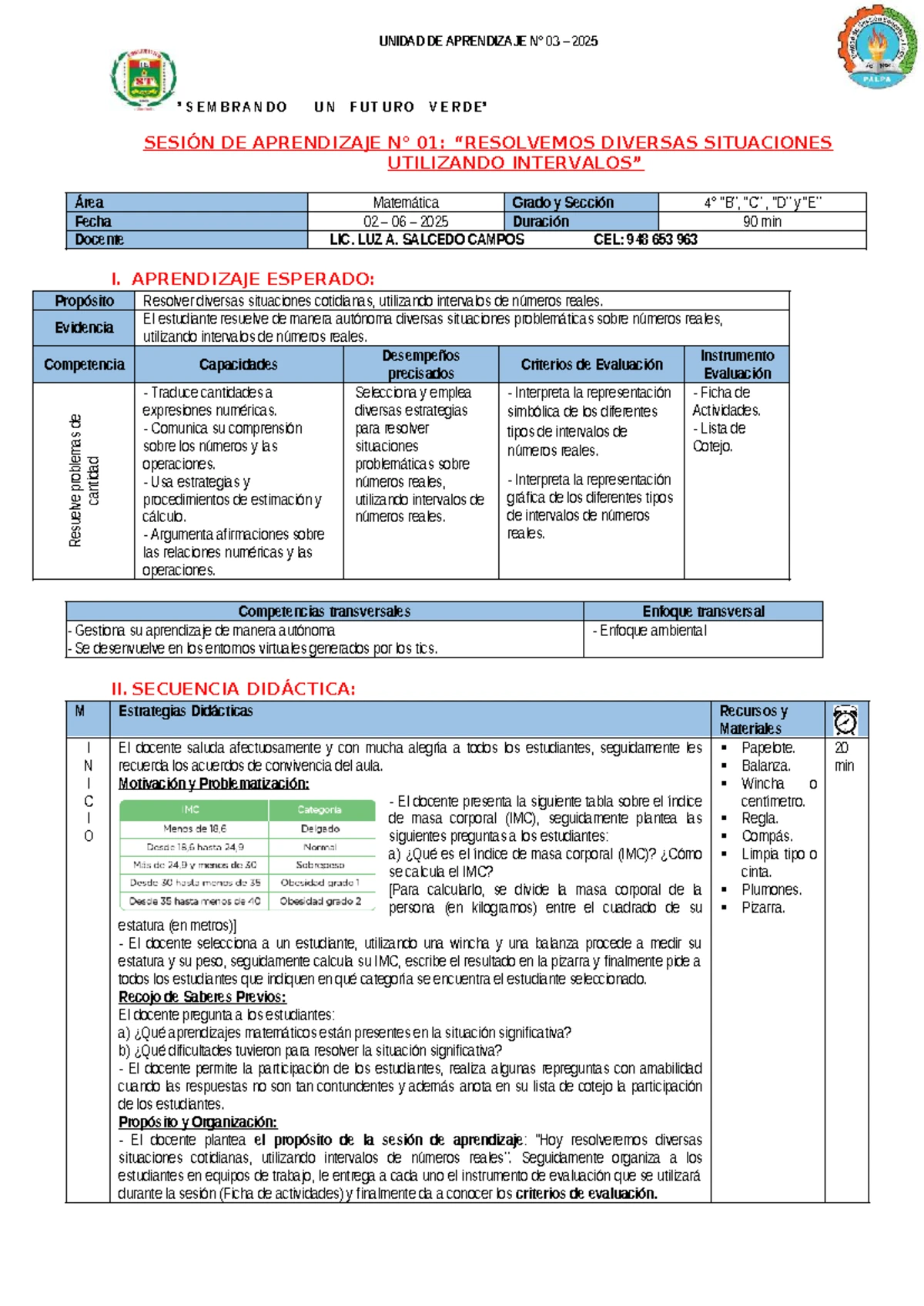 UNIDAD DE APRENDIZAJE 03: SISTEMAS DE ECUACIONES LINEALES 2025 - Studocu
