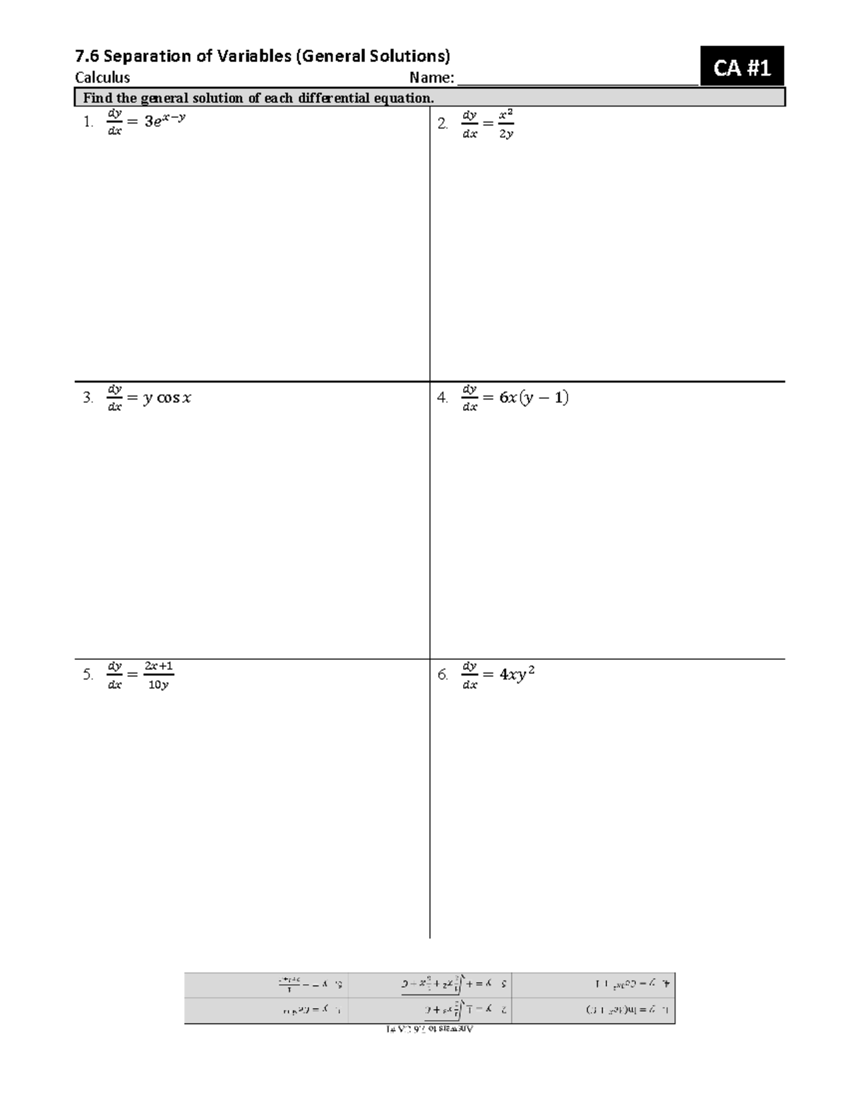 Calc 7 - sajhfdj afsjlfjfdjn afsnkfdklfdjkfal fadsklfdsaljk - ECO 343 ...
