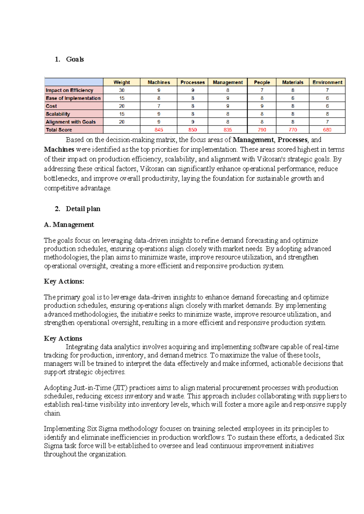 Implementation plan - aaaaaaaaaaaaaaaaaaaaaaaa - Goals Based on the ...