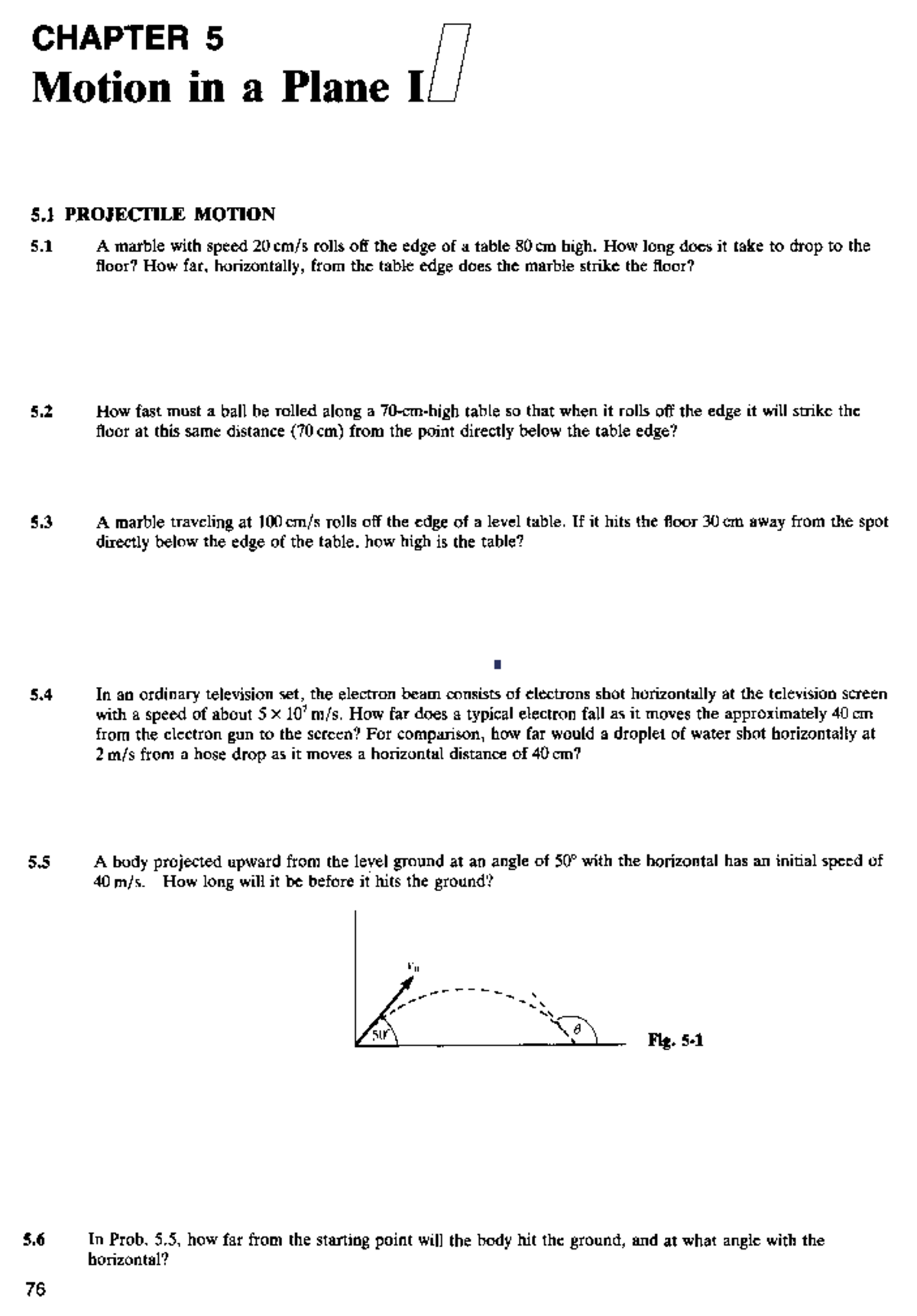 Study Notes on Projectile Motion Concepts and Equations - Studocu