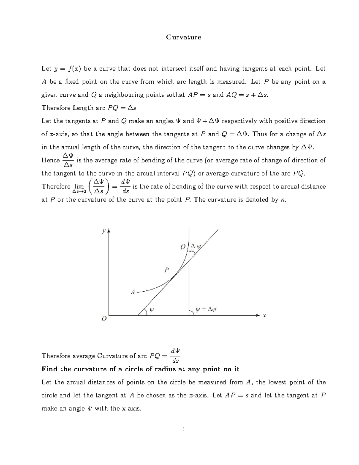 Unit 4: Differential Calculus & Curvature of Beta Gamma Functions - Studocu