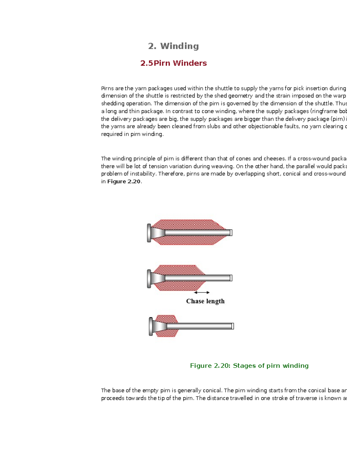 Winding - Lecture Notes 11: Overview of Pirn and Drum-Driven Winders ...