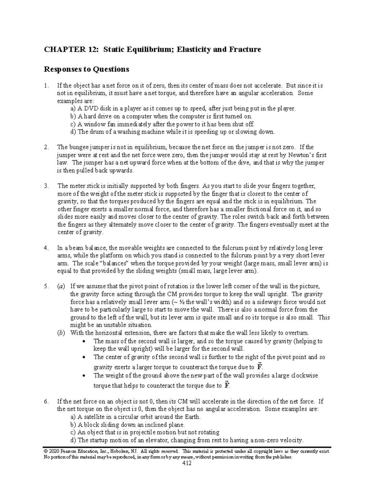 PSE5 ISM Ch12 - Solution Guide "Physics for Scientists and Engineers ...