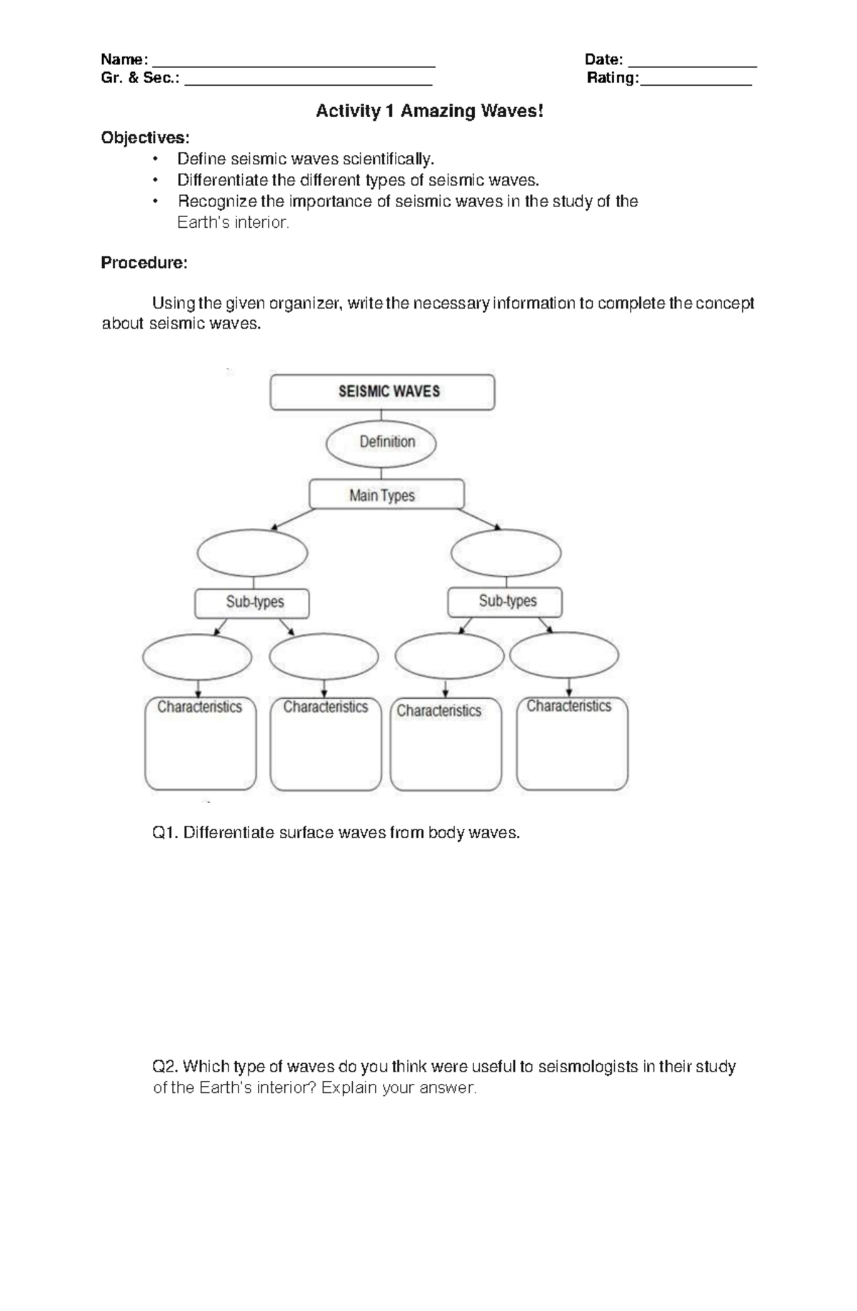 Activity-1-amazing-waves-science-10 compress - Name: Gr. Sec.: Date ...