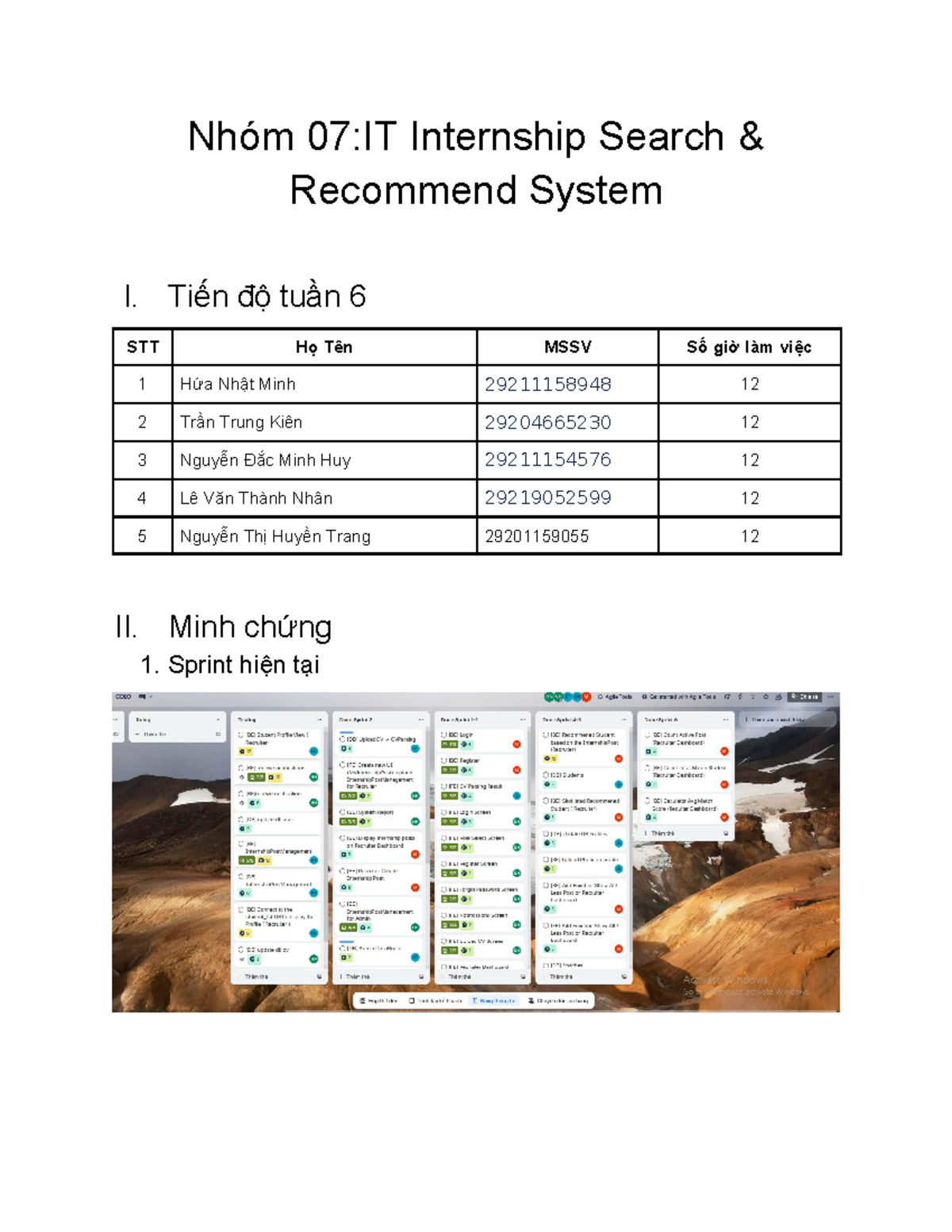 07 - Tuần 2 - good - Database - Nhóm 0 7 :IT Internship Search ...