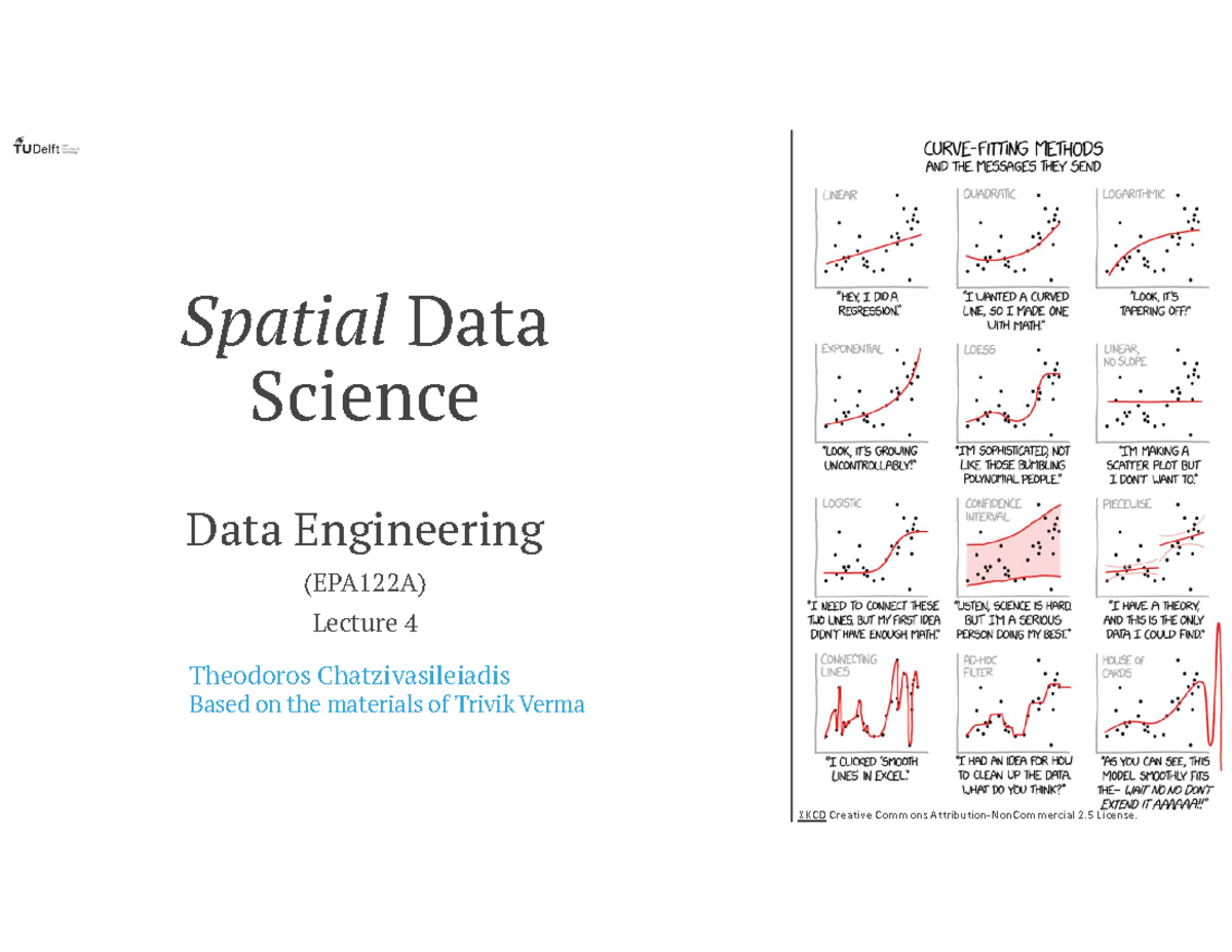 EPA122A Lecture 4: Spatial Data and Descriptive Statistics - Studeersnel