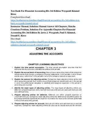 Ch 1 Accounting - ACC101 Summary of Key Concepts and Exercises - Studocu