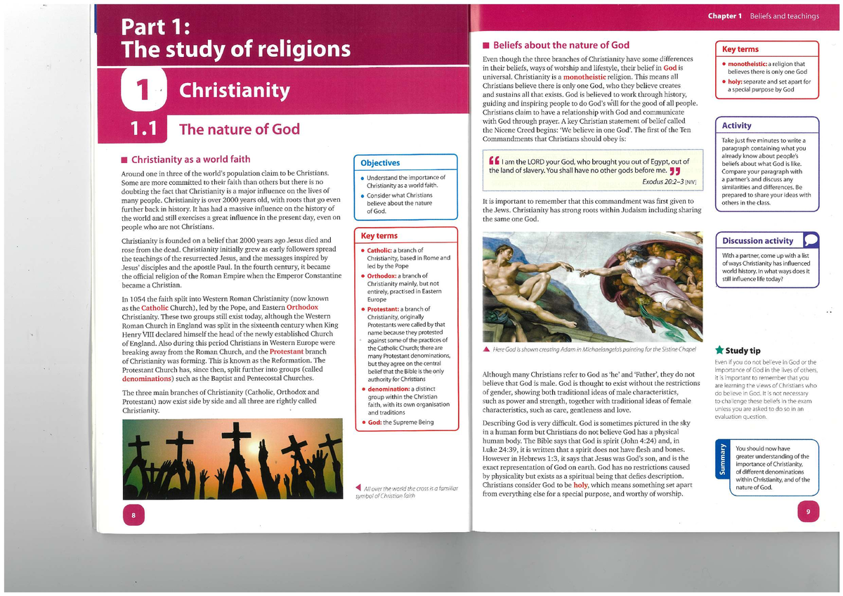 Beliefs and Teachings in Christianity (Part 1: B Christianity) - Studocu