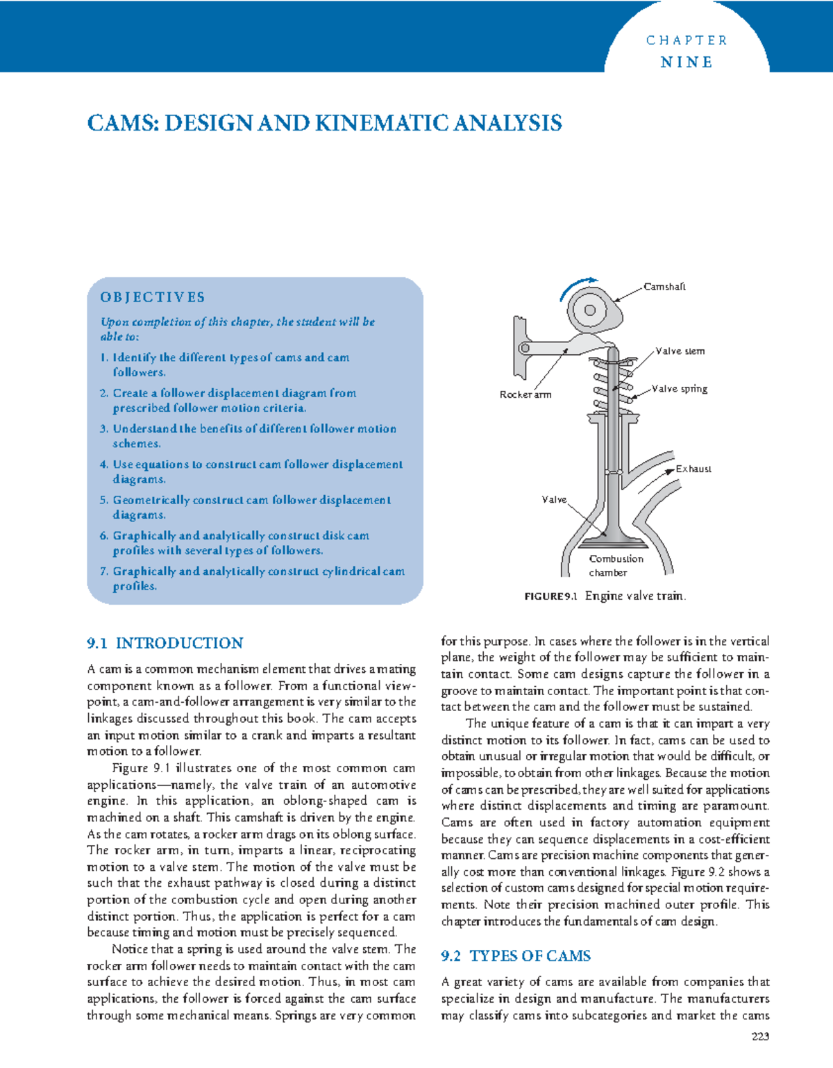 3. Cam and follower - machine - for this purpose. In cases where the ...