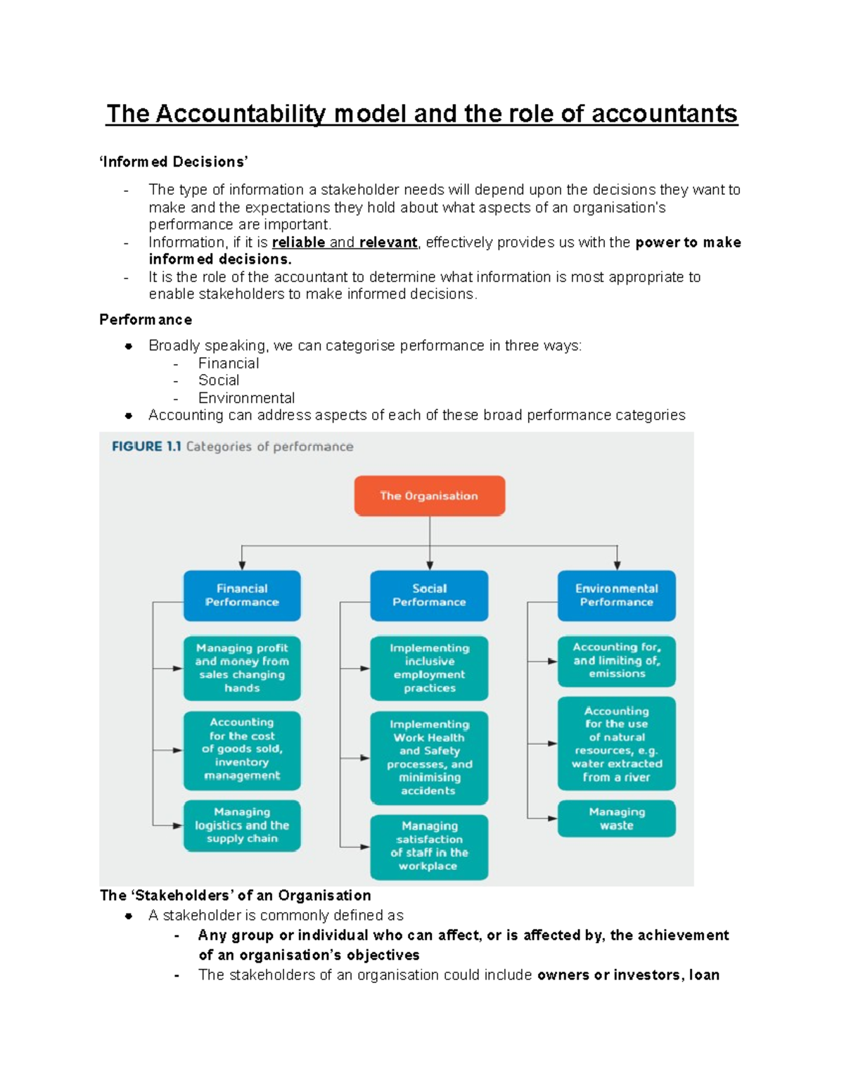 Week 1 Lecture #2: Understanding Accountability Models in Accounting ...