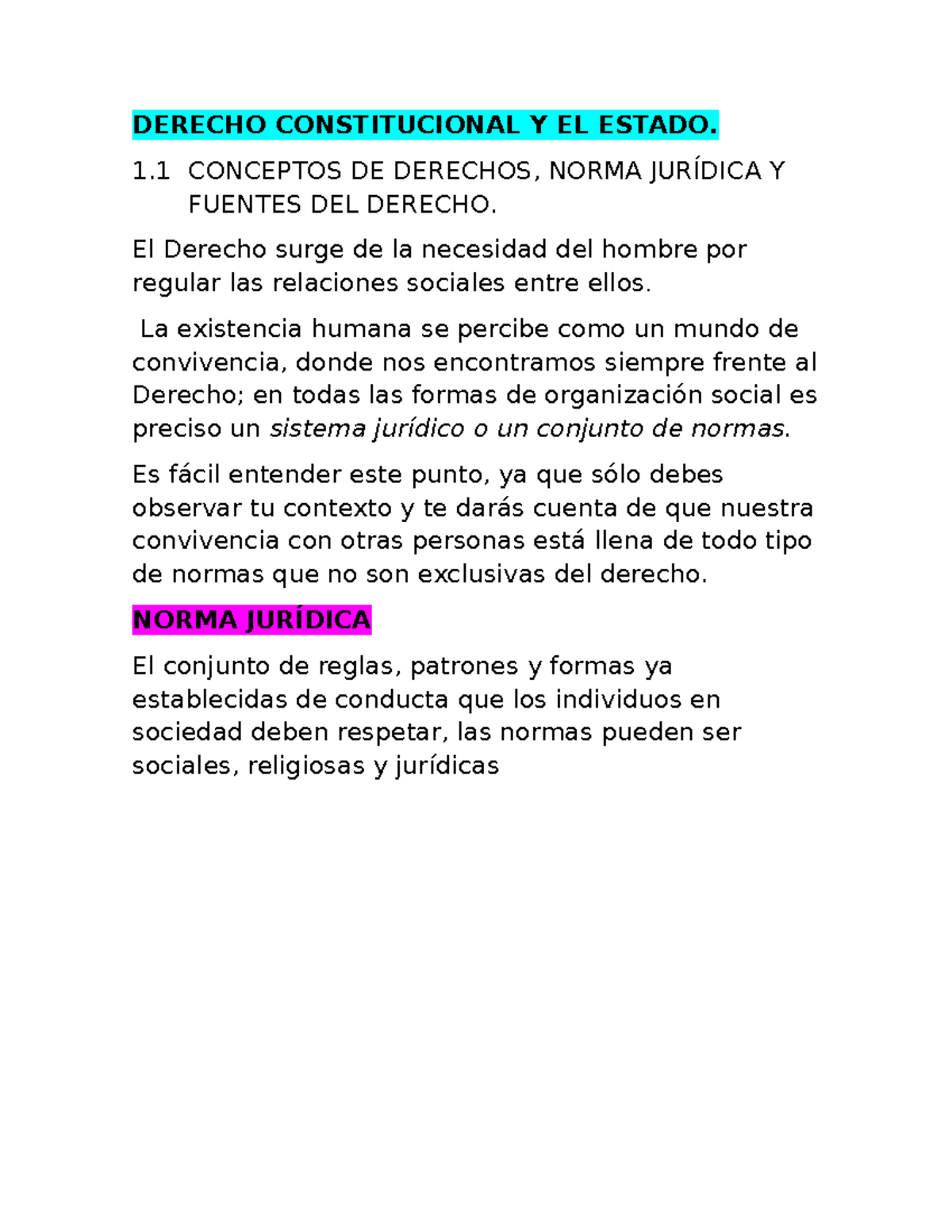 Derecho Constitucional Y EL Estado - DERECHO CONSTITUCIONAL Y EL ESTADO ...