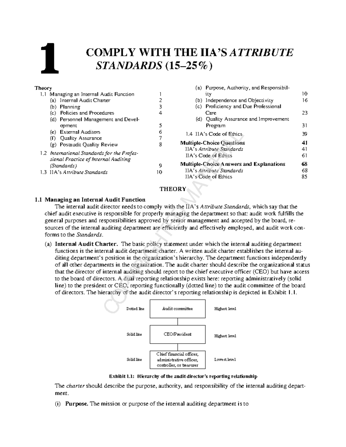 Wiley CIA Exam Review: Internal Audit Standards Study Notes - Studocu