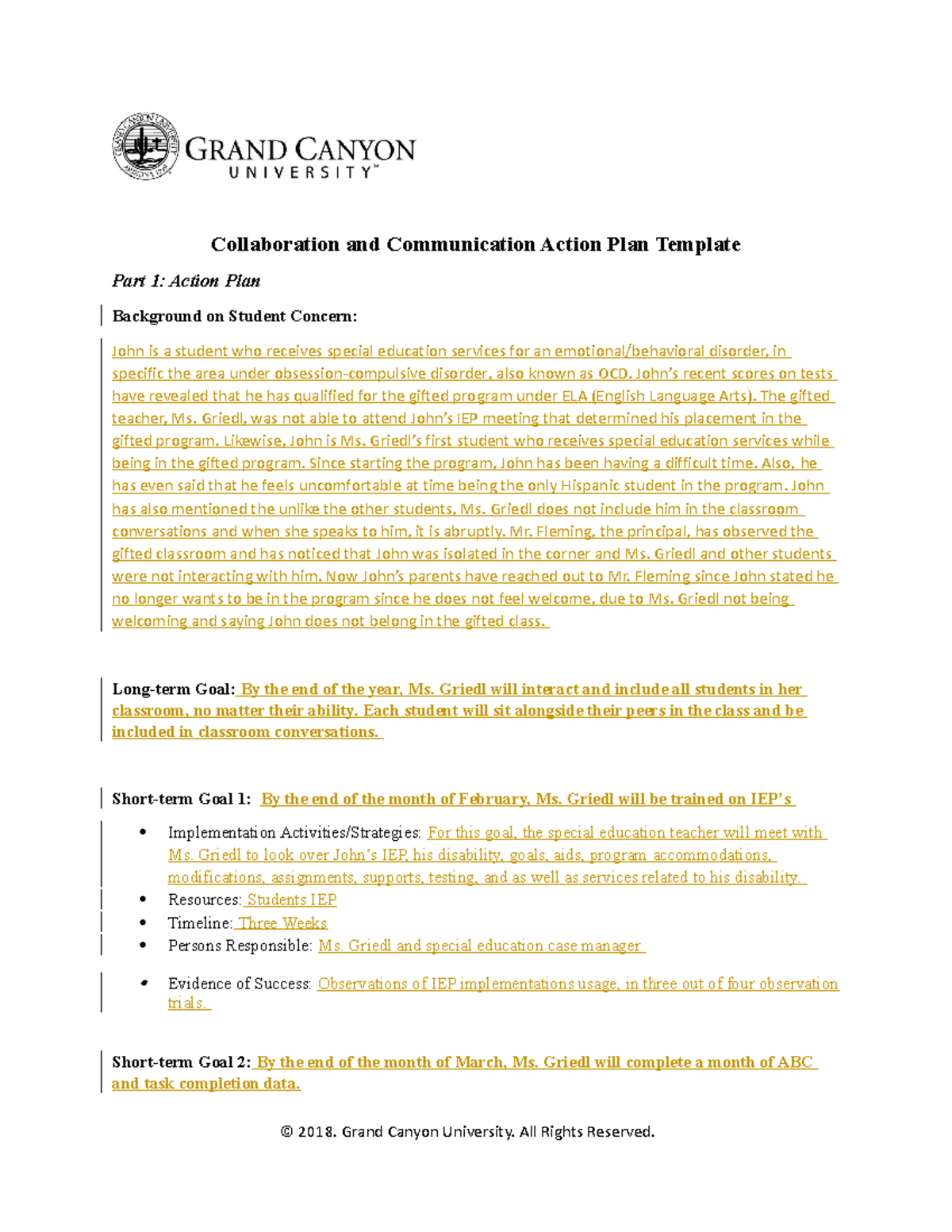 SPD-521 Collaboration & Communication Action Plan for Inclusive ...