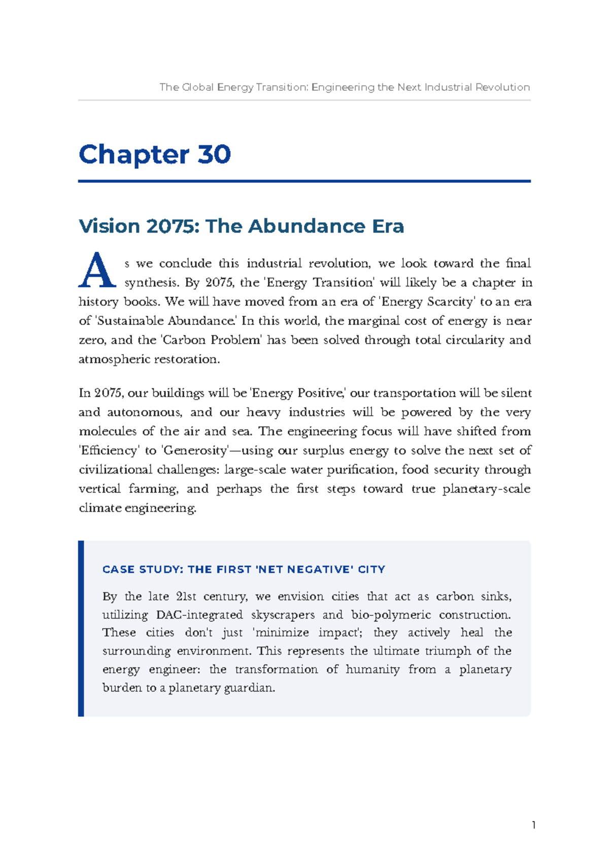 Energy Transition Case Study: Ch 30 Vision 2075 - The Abundance Era ...