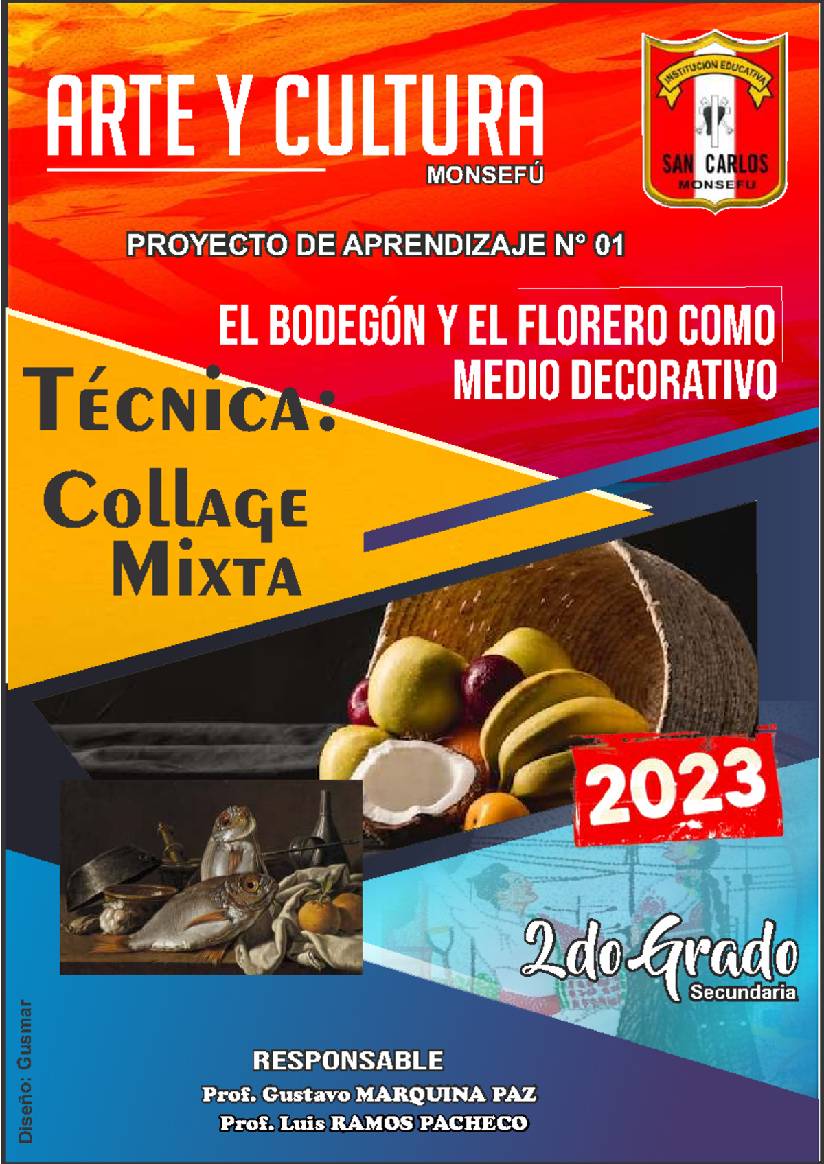 Proyecto de Aprendizaje N° 01: Arte y Cultura 2do Secundaria - Document Preview