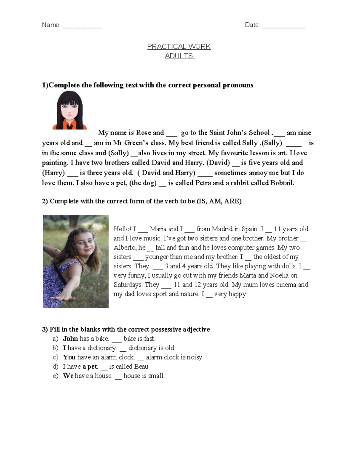 Practical Work Adults: Class Notes and Exercises - Studocu
