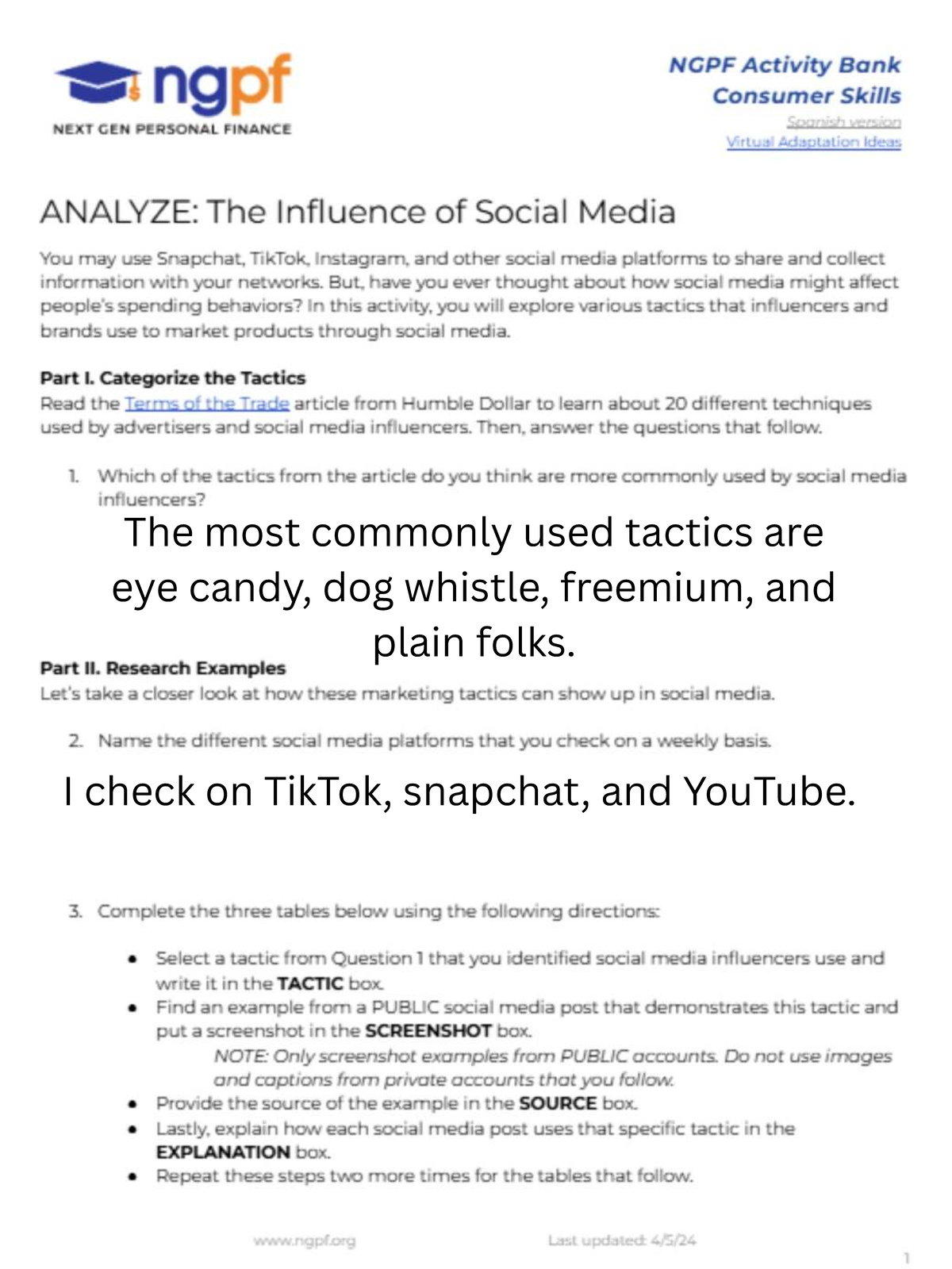 Social Media Tactics: Eye Candy, Dog Whistle, and Freemium Insights ...