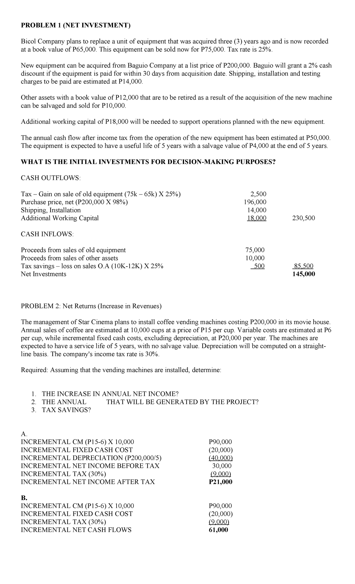 Capital Budgeting Techniques: Comprehensive Study Notes for ACCT 301 ...