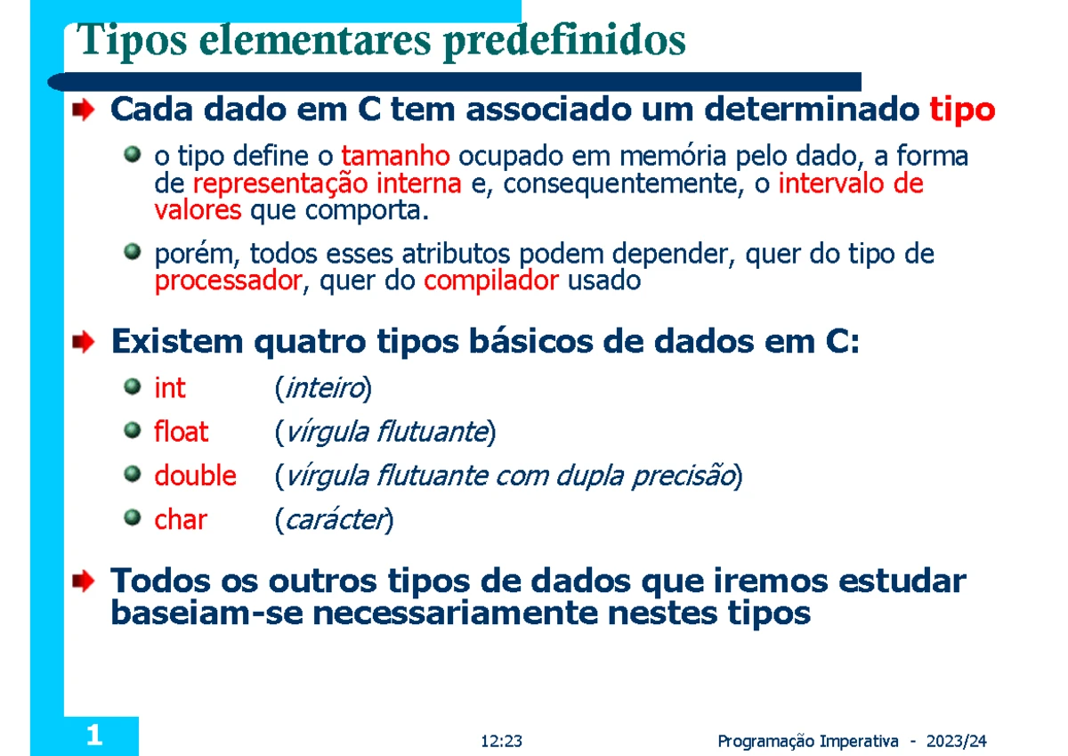 Aula 10b - Leitura e Escrita Formatada em Ficheiros (Programação ...