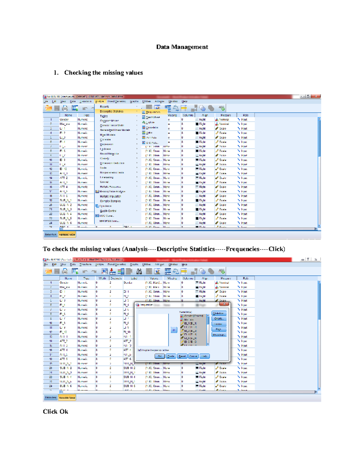 Chapter 11: SPSS Data Management Techniques and Analysis - Studocu