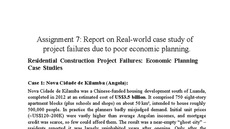 ECE Assignment 7 - Assignment 7: Report on Real-world case study of ...