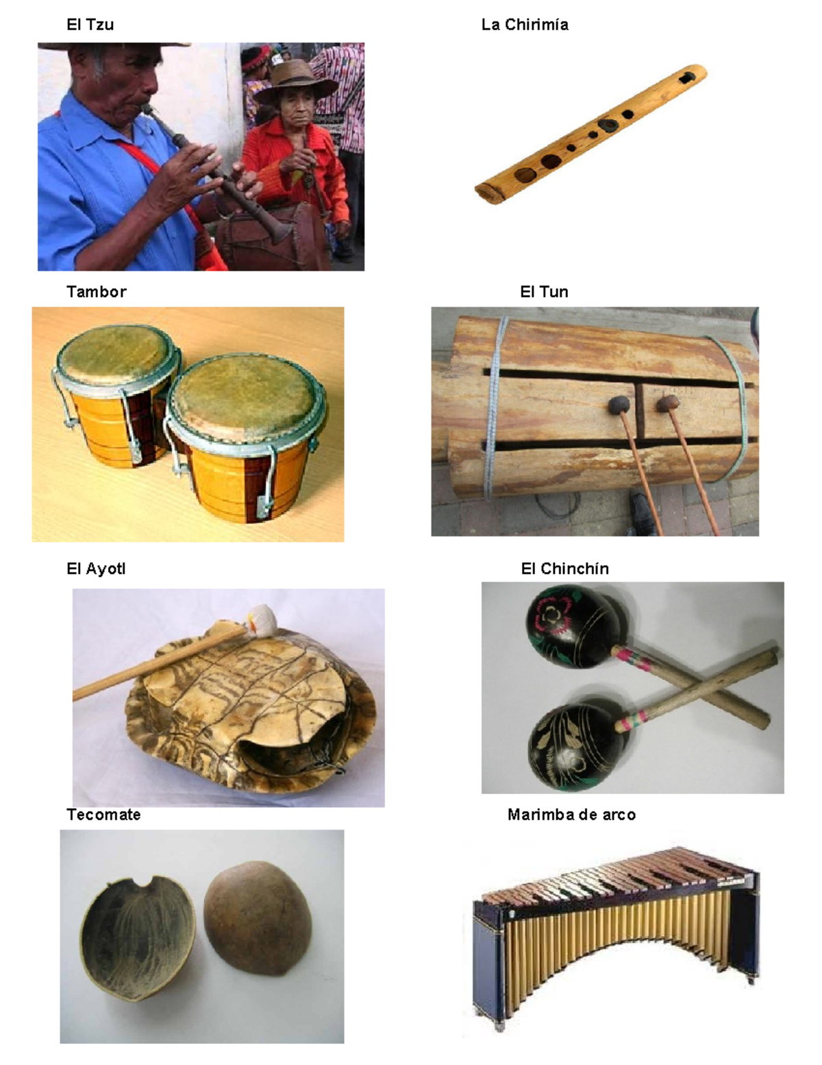 360275250 Instrumentos Autóctonos: Marimba y Música Tradicional en ...
