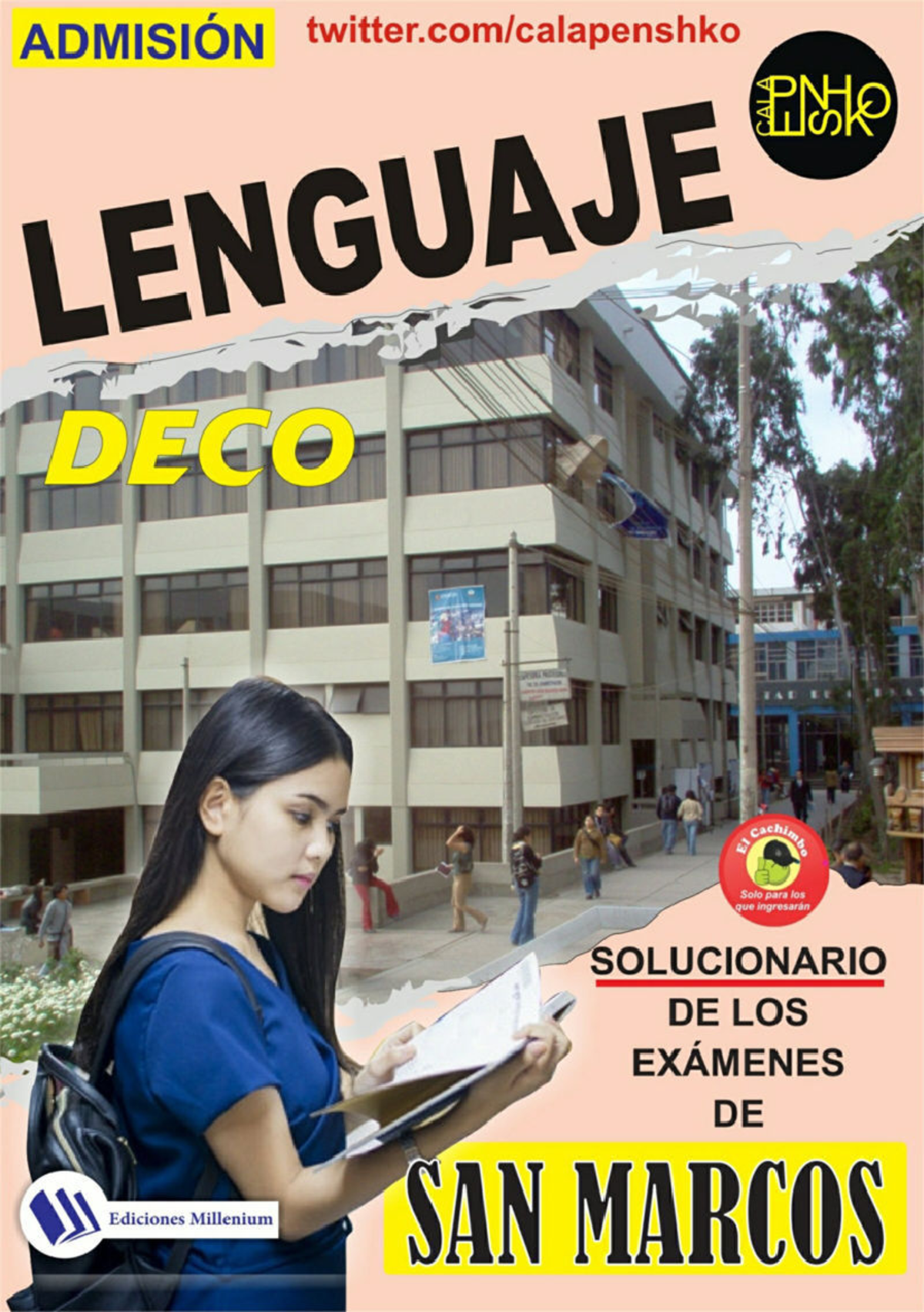 Solucionario de Lenguaje - UNMSM Exámenes y Funciones 2023 - Document Preview