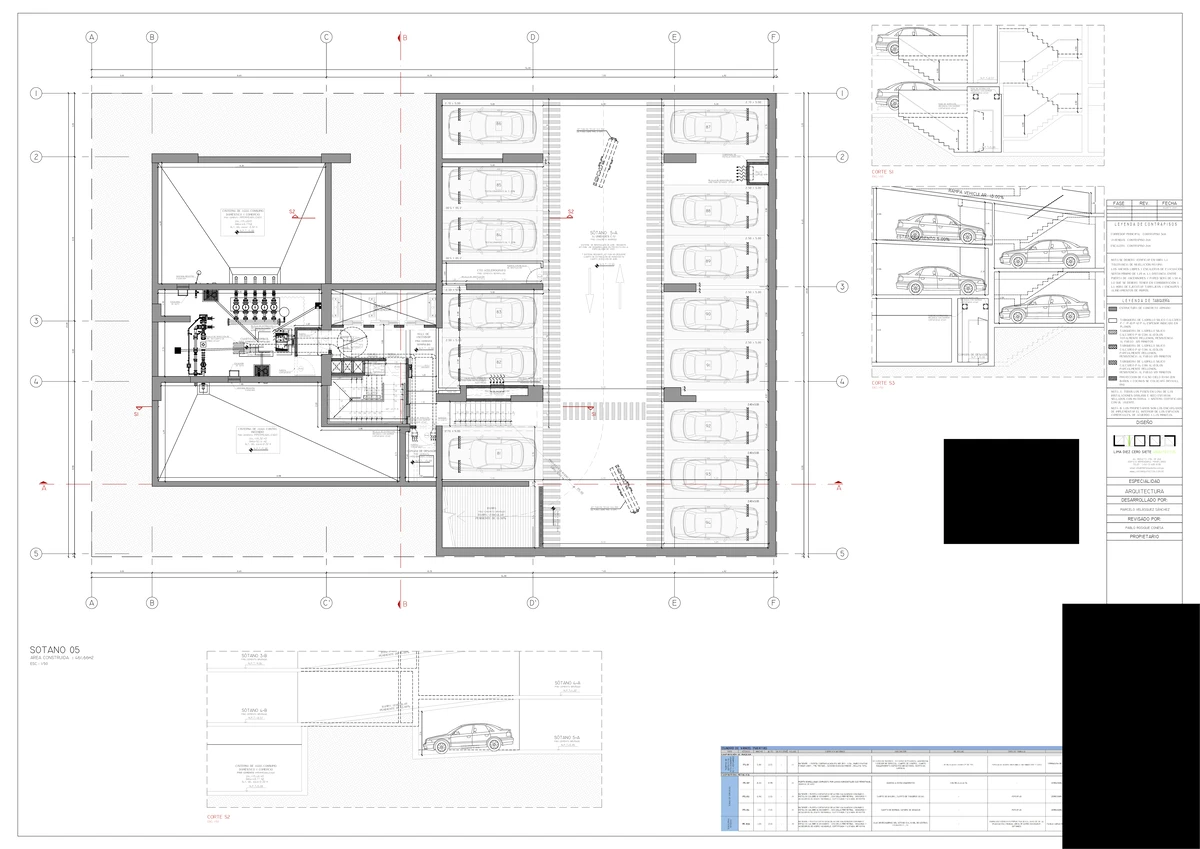 Planta ARQ. PISO Típico - Diseño y Detalles Constructivos - Studocu