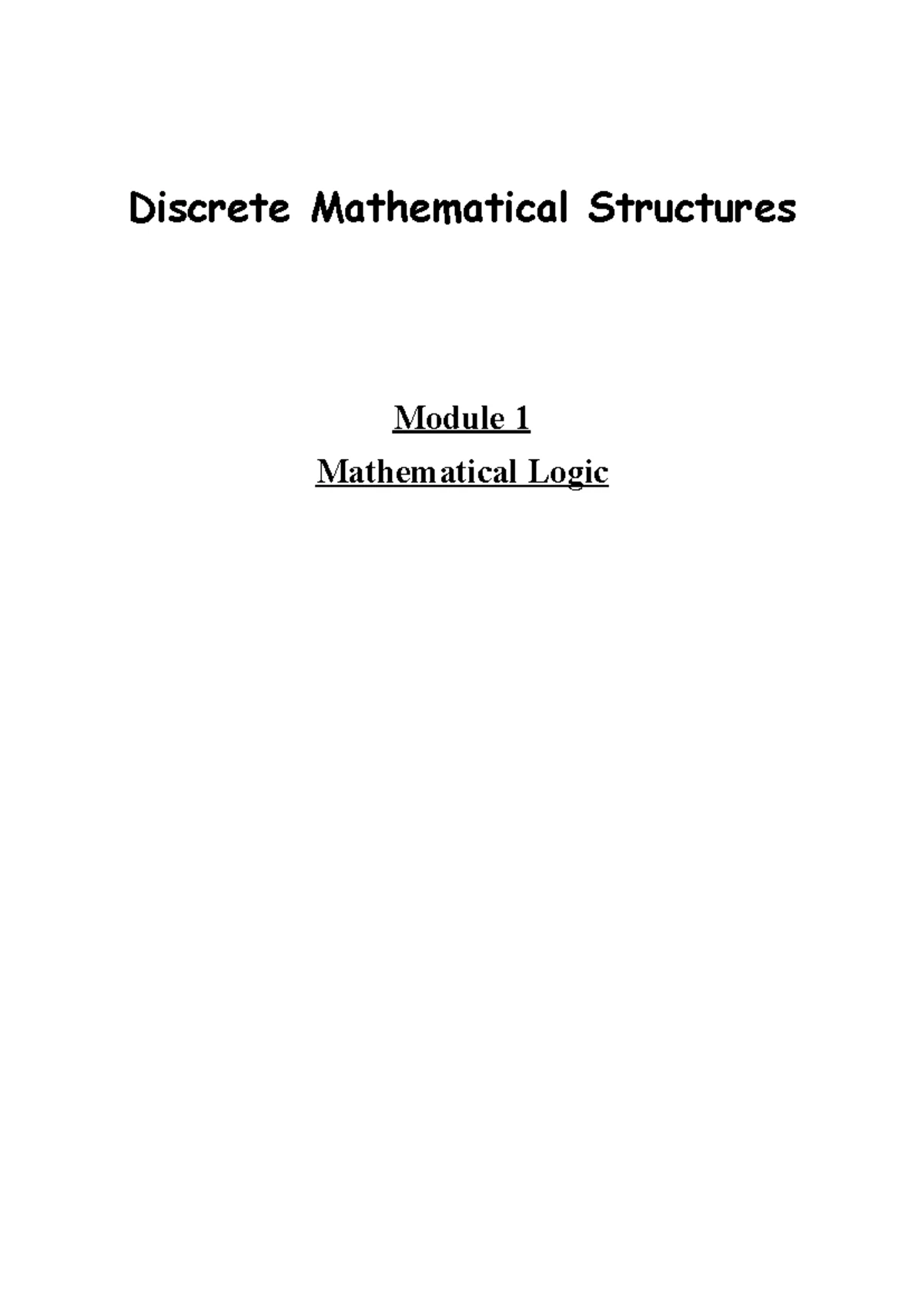 M-5 - Lecture Notes on CUL Mn G l N k 1 i, 1 i I CA.11 - Studocu