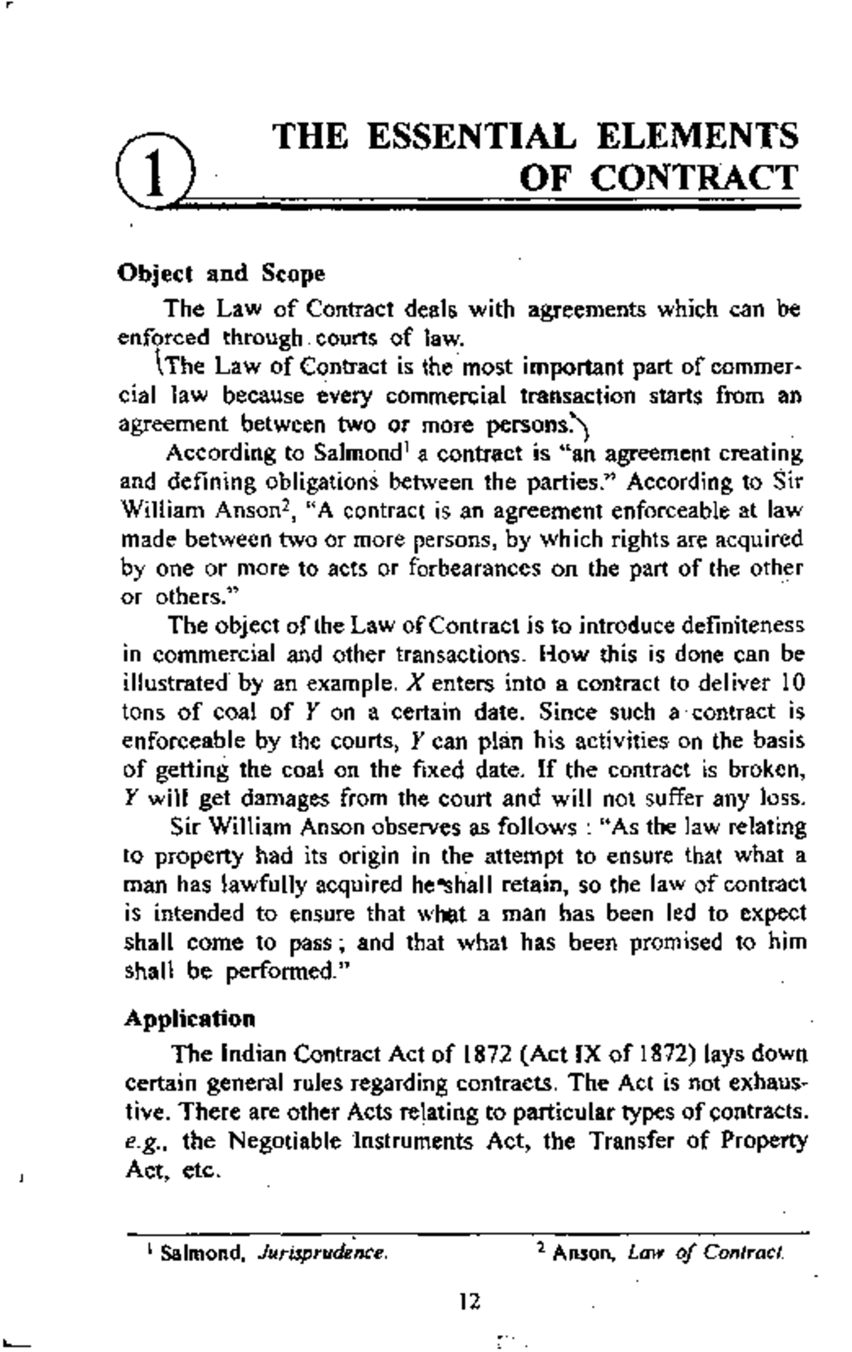 Chapter 01 - Essential Elements of a Contract (Law 101) - Studocu