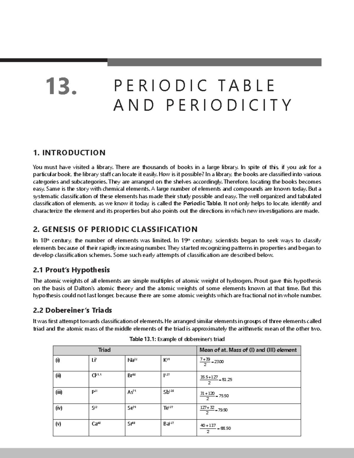 Periodic Table and Periodicity | Chem 13: Rise and Shine Study Notes ...
