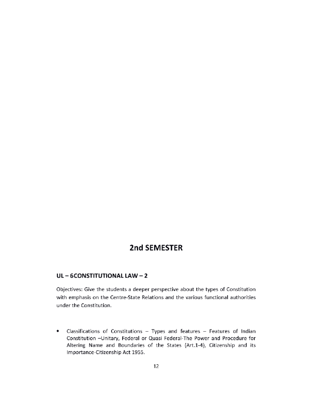 UL 6 CONSTITUTIONAL LAW II: Key Concepts and Case Studies - Studocu