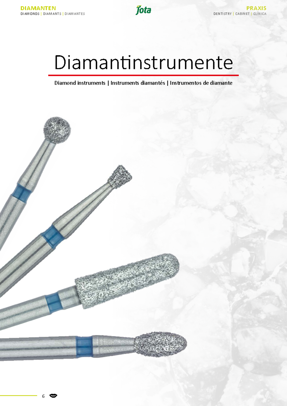 DIAMANTEN PRAXIS: Dental Diamond Instruments Catalog (DENT 101) - Studocu