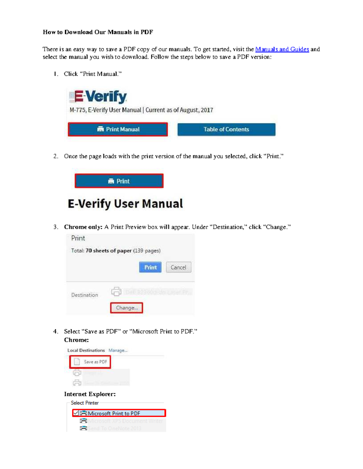 E-Verify Manual PDF Download Instructions - Studocu