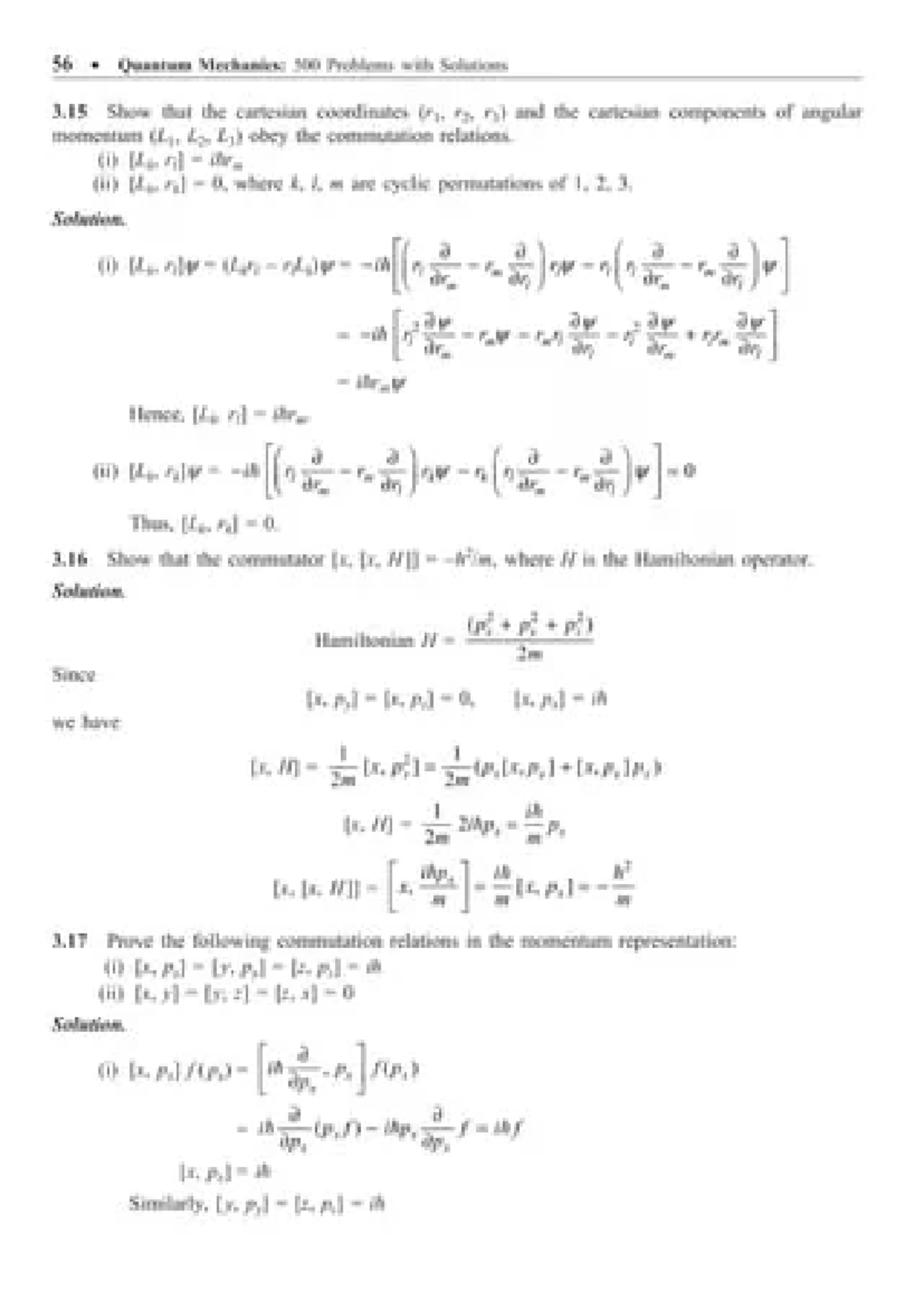 Quantum Mechanics: 500 Problems with Solutions (Course Code 500) - Studocu