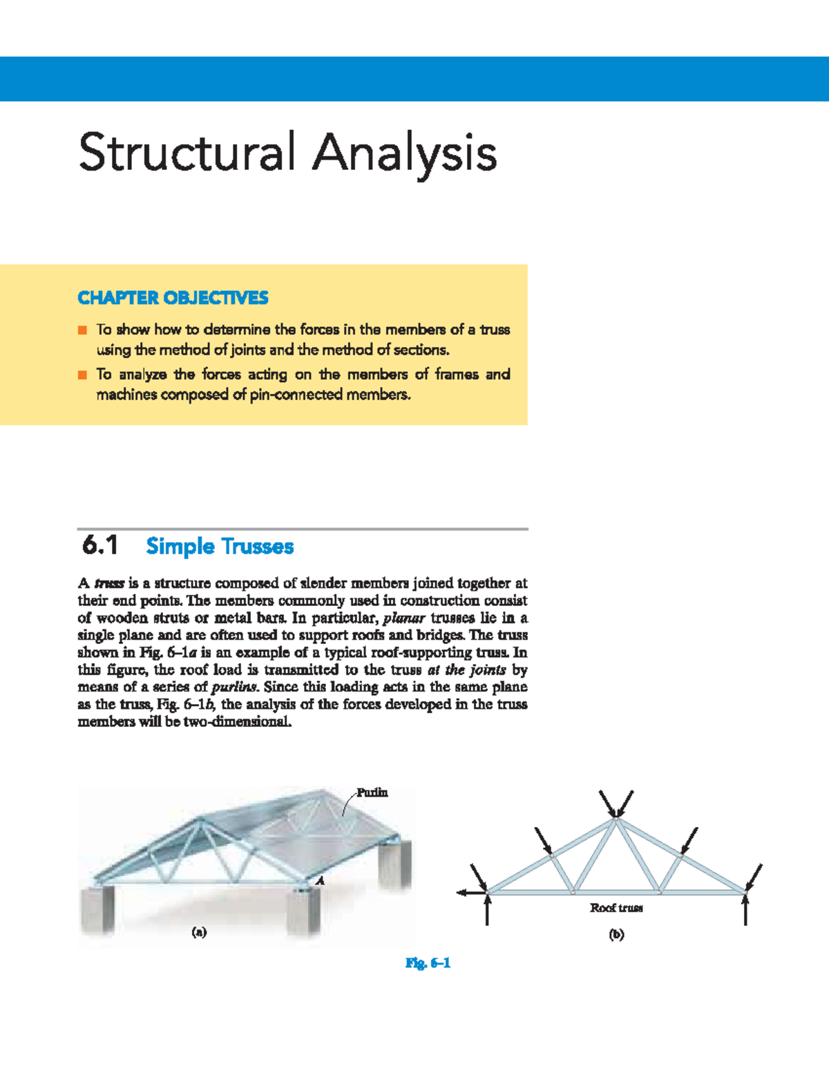 Structural Analysis: Chapter on Trusses and Forces - Studocu