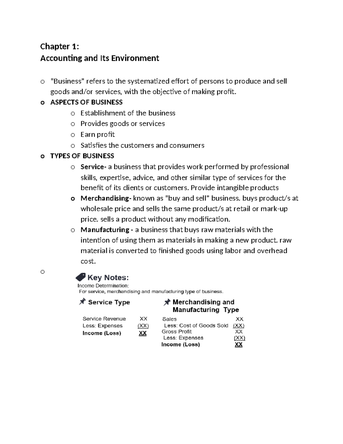 Accounting Fundamentals and Framework Overview - Chapter 1 & 2 - Studocu