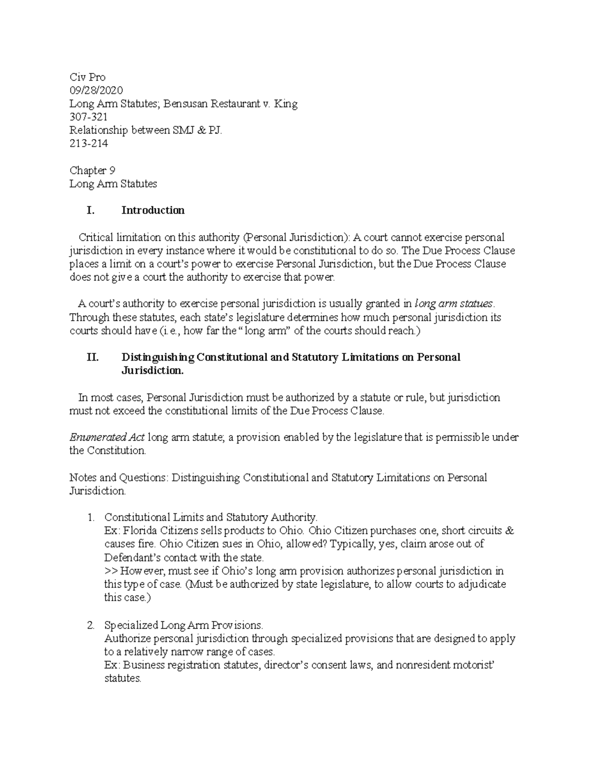 Due Process Examples Uk