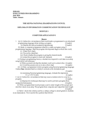 [Solved] an example of a project documentation containing problem ...