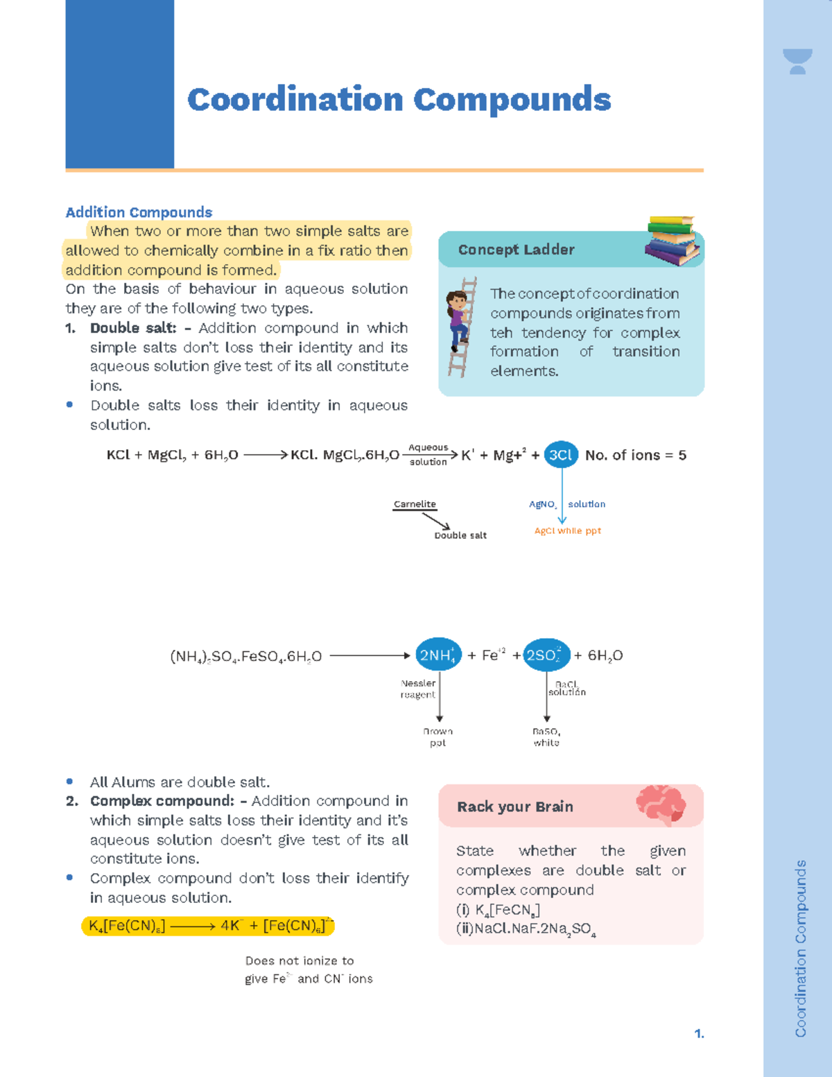 27 - coordination compound - 1. Coordination Compounds Addition ...